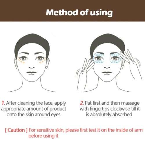 GJ Amazing Firming Eye Cream for Eye Wrinkles , Under Eye Dark Spots and Under Eye Skin Bags
