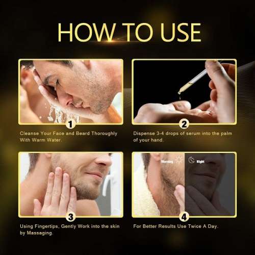 BEARD MASTER  NATURAL ESSENCES ADVANCED BEARD GROWTH OIL