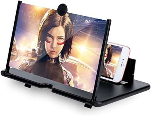 Amazing 12 inch 3D High Definition Mobile Phone Screen Magnifier  ( Black and Red )