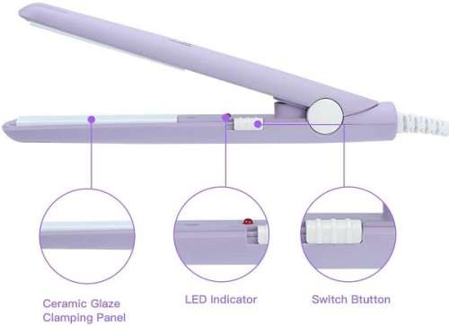 Portable Ceramic Travelling and Home Mini Hair Styling Hair Straightener Flat Iron