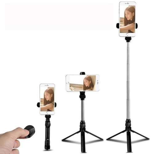 AMAZING MULTI-USE  BLUETOOTH TRIPOD SELFIE STICK and LIVE STREAM MEDIA TOOL