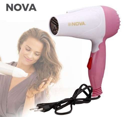 NOVA PROFESSIONAL and POWERFUL 1000W  FOLDABLE HAIRDRYER