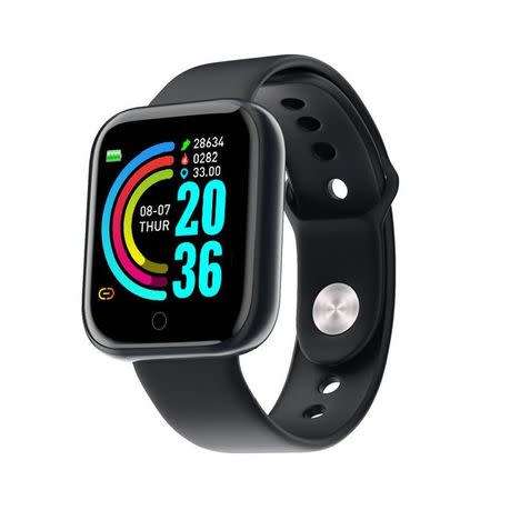 Y68 BLUETOOTH FITNESS , VITALS and HEALTH TRACKER SMART WATCH