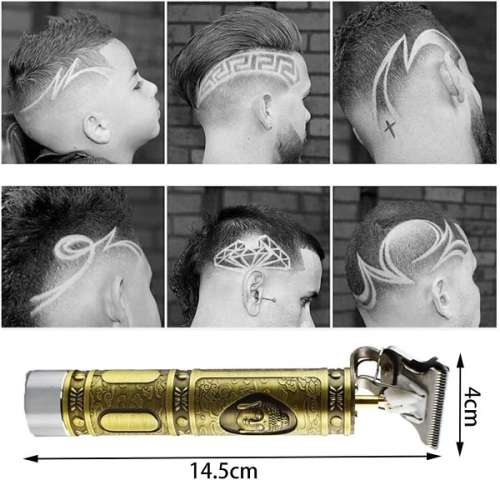 Stunning Retro Professional and Powerful  Rechargeable  T-Blade Hairtrimmer and Styling Tool