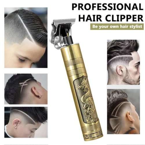 Stunning Retro Professional and Powerful  Rechargeable  T-Blade Hairtrimmer and Styling Tool