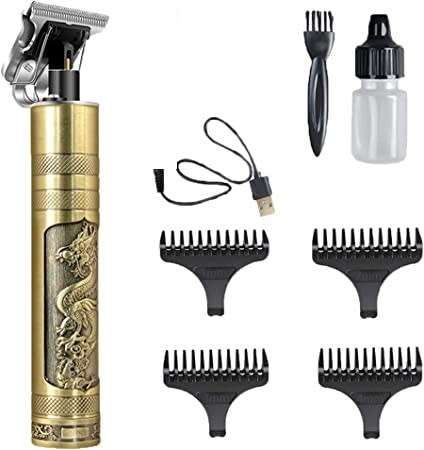 Stunning Retro Professional and Powerful  Rechargeable  T-Blade Hairtrimmer and Styling Tool