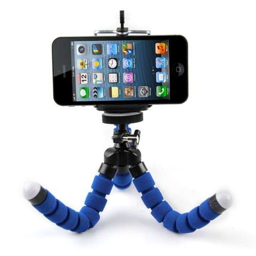 Flexible & Versatile Vlogging , Desktop or Outdoors Octopus Tripod with Bracket