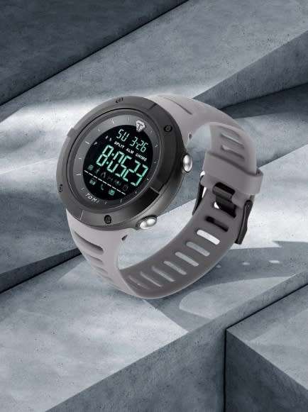 Mens Eyecatching & Rugged  TOMI  Ribbed Design Sport Watch
