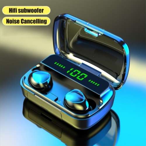 Brilliant Waterproof M10 True Wireless Bluetooth 5.1 Headset with 9D Stereo Sound