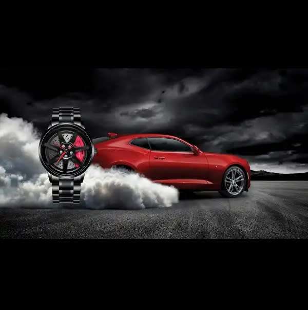 Mens Stunning MEIBO Magrim Spinner Design Sports Watch