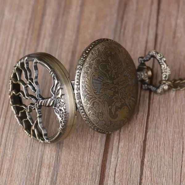 Cool  Vintage Look ` TREE OF LIFE `  Pocket Watch