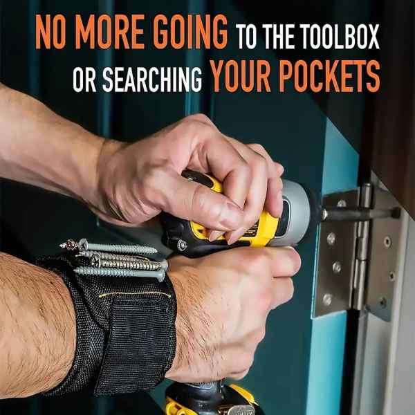 Brilliant & Powerful Magnetic Tool Wristband