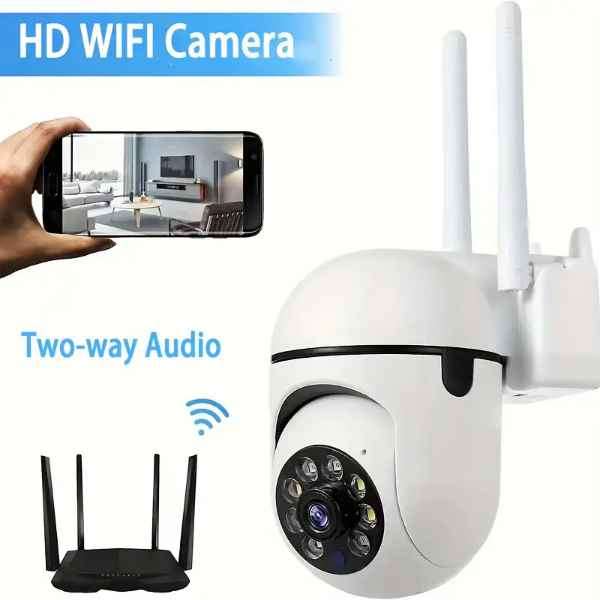 INCREDIBLE 5G 1080P WIRELESS WIFI SECURITY WALL MOUNTED HD CAMERA