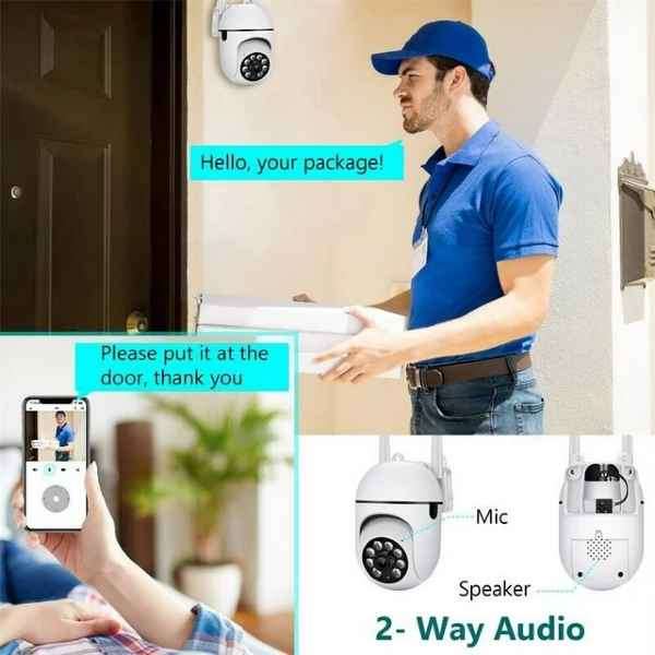 INCREDIBLE 5G 1080P WIRELESS WIFI SECURITY WALL MOUNTED HD CAMERA
