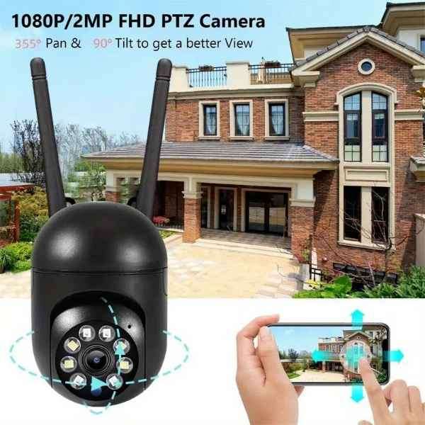 INCREDIBLE STEALTHY 1080P WIRELESS WIFI SECURITY WALL MOUNTED HD CAMERA