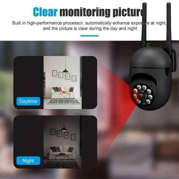 INCREDIBLE STEALTHY 1080P WIRELESS WIFI SECURITY WALL MOUNTED HD CAMERA