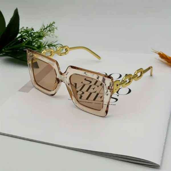 Ladies Stunning Oversized High Street Square Frame Sunglasses