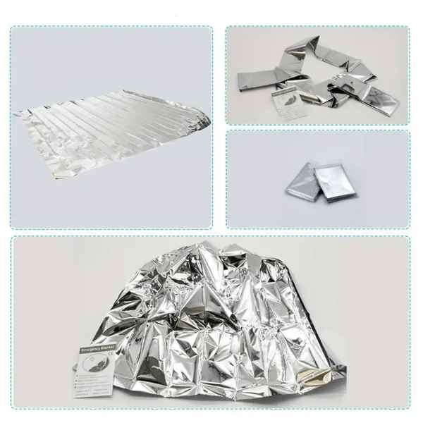 Mylar Outdoors & Emergency Thermal Solar Blanket