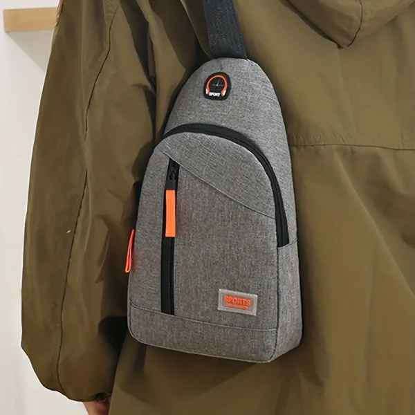 Stylish , Slim & Versatile Chest & Crossbody Daypack Sling Bag