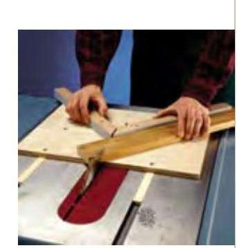 Woodwork Plans - Table Saw Mitre Jig