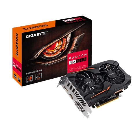 Gigabyte RX560 4GB 128bit DDR5
