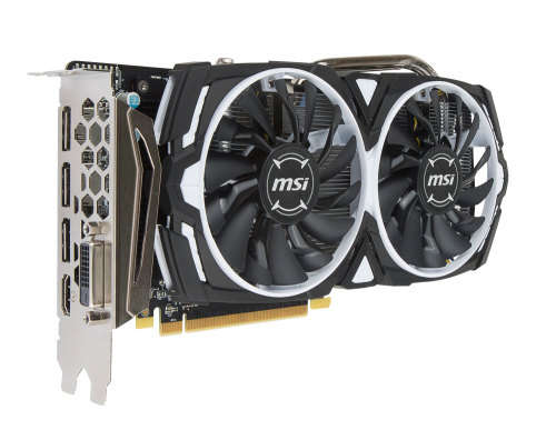 MSI Radeon RX 570 Armor 4Gb OC GDDR5 256bit