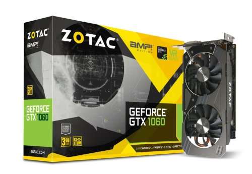 Zotac GeForce GTX 1060 3GB AMP! GDDR5