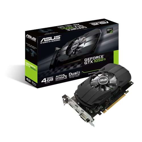 ASUS Phoenix GeForce GTX 1050 Ti 4GB GDDR5