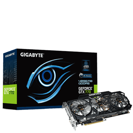 Gigabyte GTX 770 Windforce 3X 4GB GDDR5 256bit