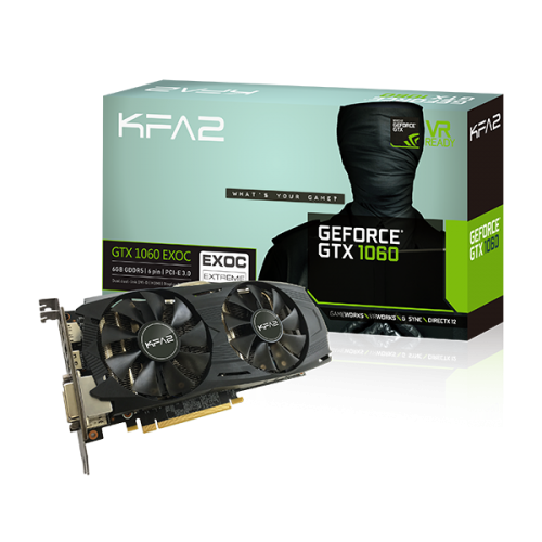 Galax GTX 1060 6Gb Exoc GDDR5