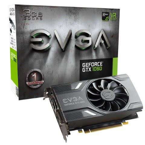 EVGA GeForce GTX 1060 3GB Gaming GDDR5