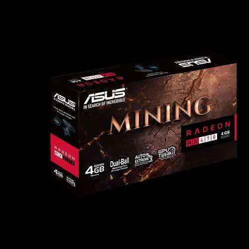 Asus RX 470 Mining 4gb GDDR5