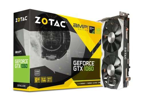 Zotac GeForce GTX 1060 6GB AMP! GDDR5