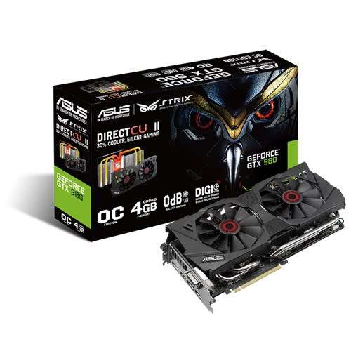 Asus Strix GTX 980 4gb OC GDDR5