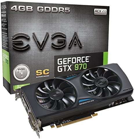 EVGA GTX 970 SC Gaming ACX 2.0 4GB GDDR5 256bit
