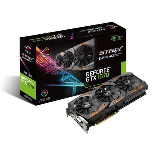 Asus ROG Strix GTX 1070 8G Gaming GDDR5