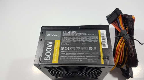 Antec VP500PC 500W 80+ Efficient Continuous Silent Power Supply