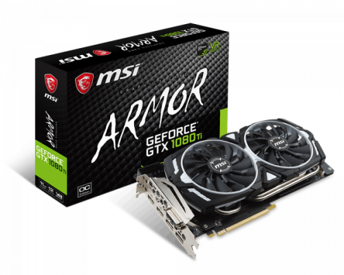 MSI GTX 1080 Ti Armor OC 8gb GDDR5X