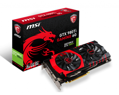 MSI GTX 980 Ti Gaming X 6Gb GDDR5