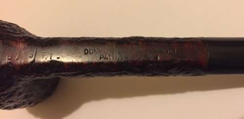 Dunhill Shell smoking pipe