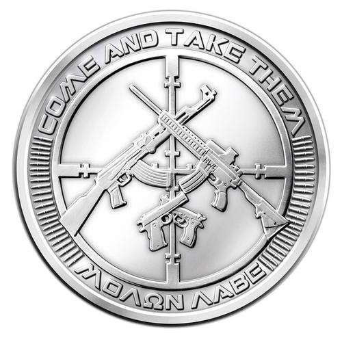 2013 SILVER BULLET AG-47 0.999 1oz Silver Round-SHIPS FROM JHB!