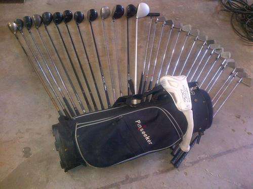 Golf Clubs and Bag