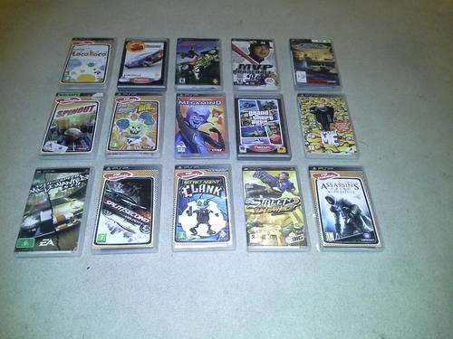 psp games 15 of them