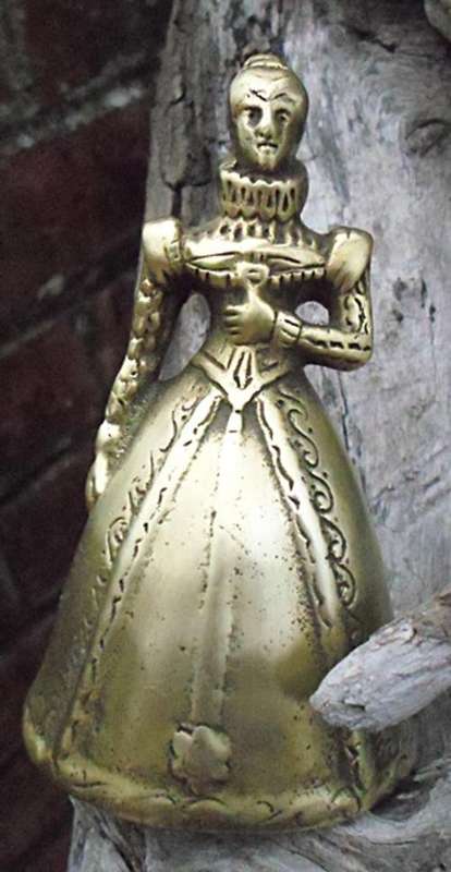 Solid Brass "Queen Victoria" Bell.. Very Rare...