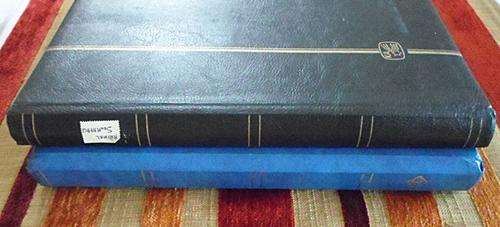 2 x 16 Page 32 Side black Control Block stockbooks.