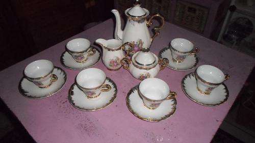 BEAUTIFUL PORCELAIN TEA SET !!!!!! ( LEMOGES )