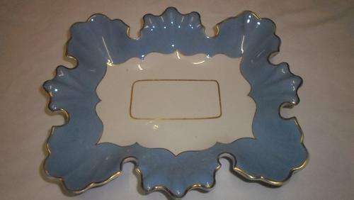 ANTIQUE SCARCE WILLIAM RIDGWAY  & Co CAKE  PLATTER TAZZA