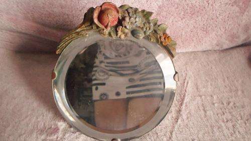 BEATIFUL VINTAGE WOODEN ORNATE MIRROR