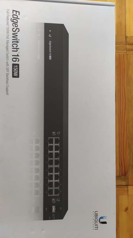 Ubiquiti 16 port POE EdgeSwitch