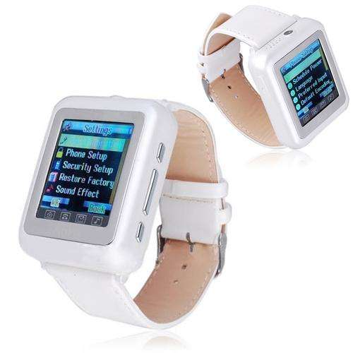 Femchin AAK09 Tri Band Ultra Thin Sports Wrist FM MP3/MP4 Bluetooth Watch Cell Phone